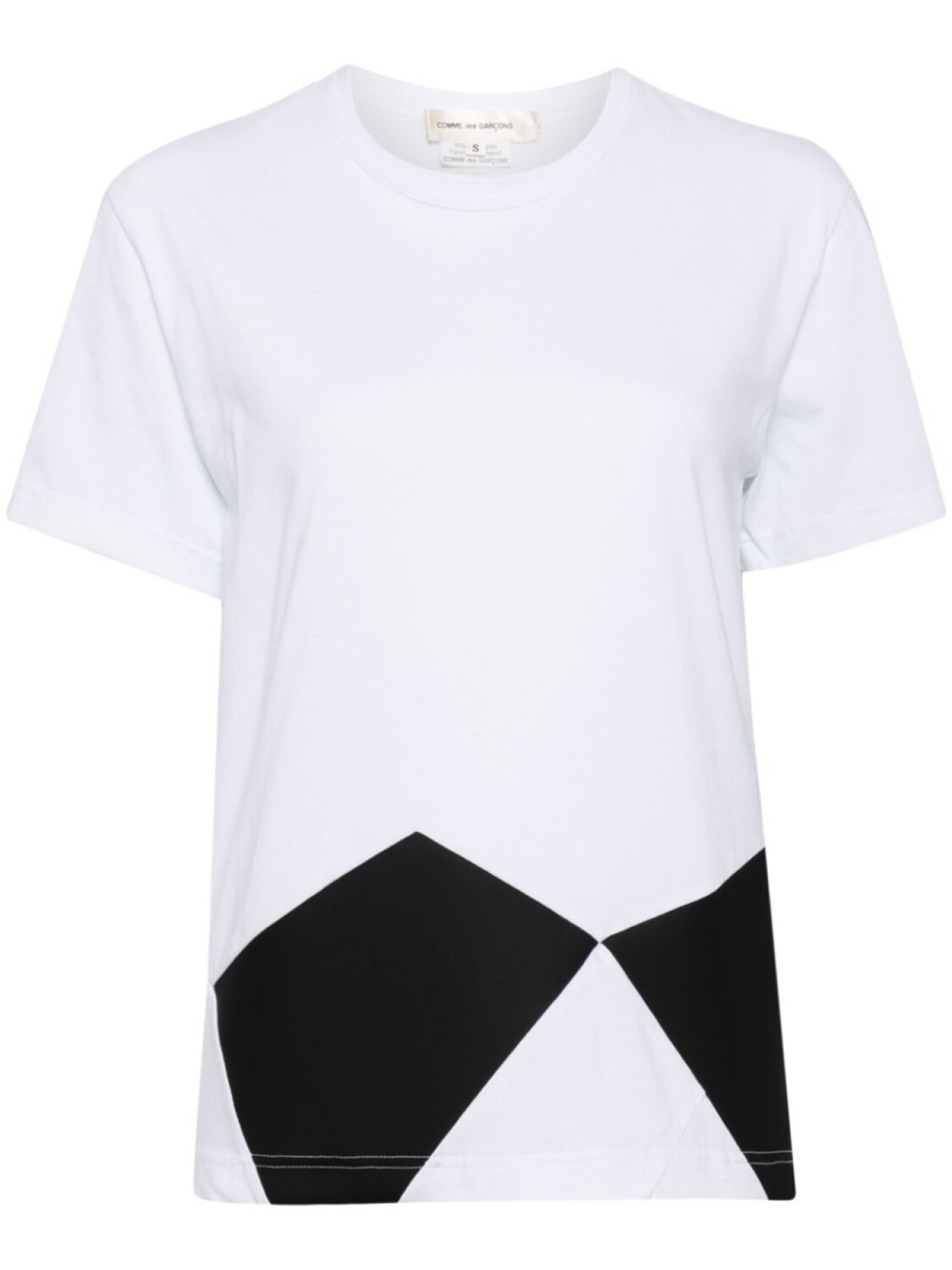 

Comme Des Garçons футболка со вставками, белый