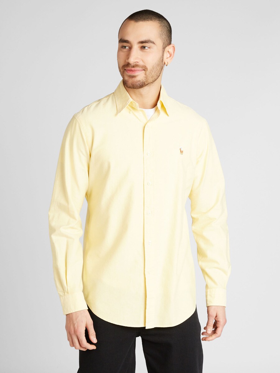 Рубашка Slim Fit на пуговицах Polo Ralph Lauren, желтый — фото 2