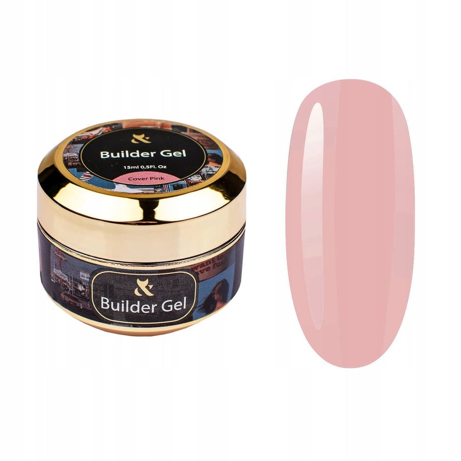 

Fox Builder Gel Cover Pink 15 мл TM F.O.X