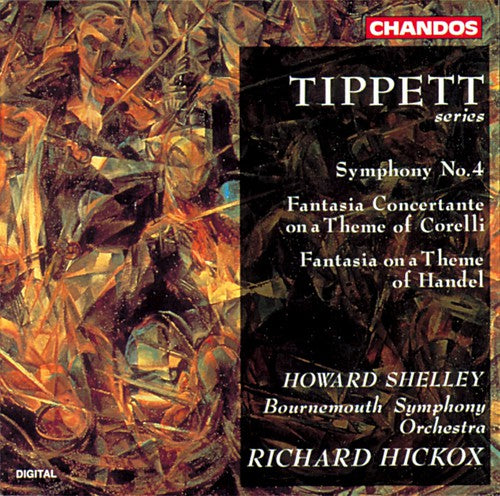 

CD диск Tippett / Shelley / Hickox / Bournemouth Symphony: Symphony 4 / Fantasi on a Theme By Handel