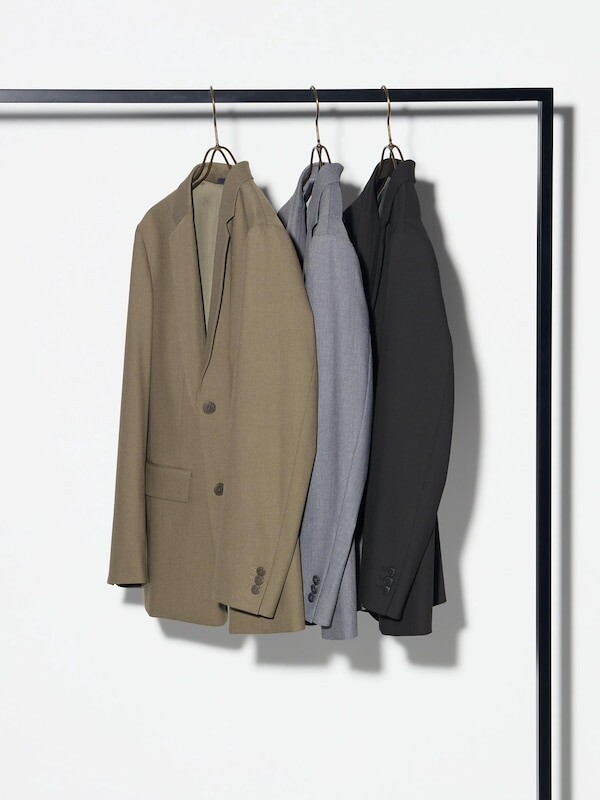 Пиджак Uniqlo, оливковый — фото 4