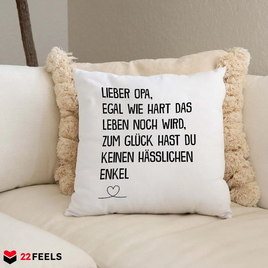

Декоративная поудшка 22Feels, белый