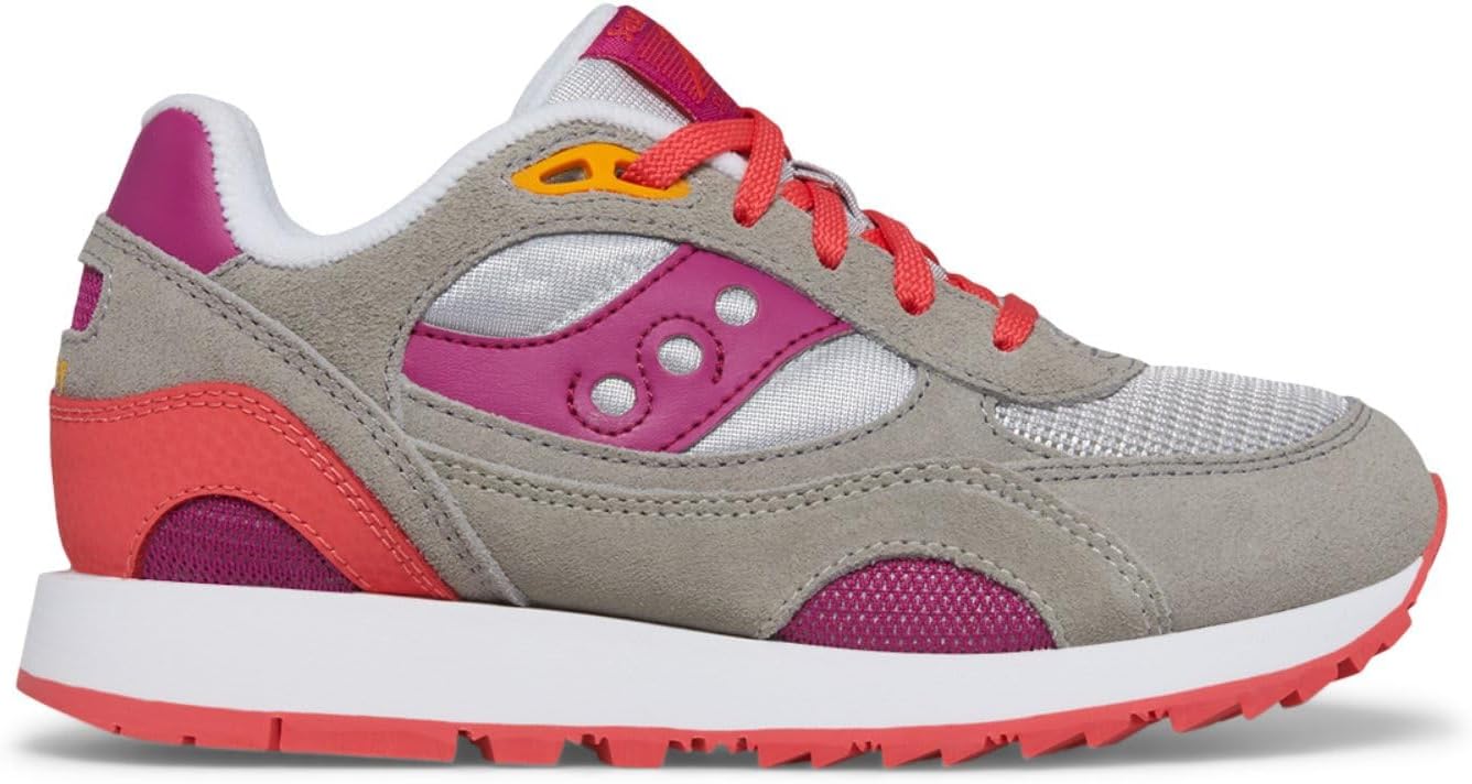 Кроссовки Saucony unisex-child Shadow 6000, фиолетовый/серый — фото 2