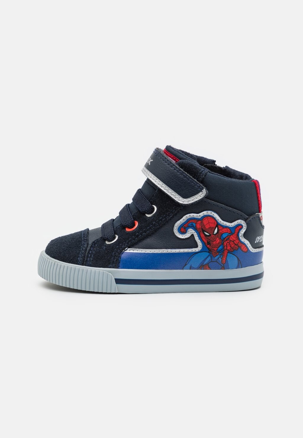 

Кроссовки высокие MARVEL SPIDERMAN KILWI BOY Geox, цвет navy/royal