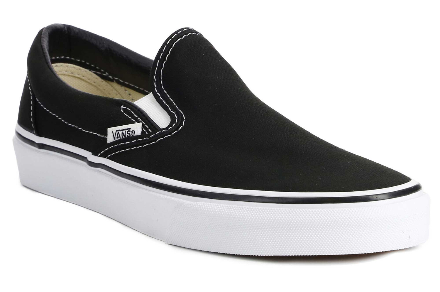 Ua классические кроссовки без шнуровки Vans, черный — фото 2