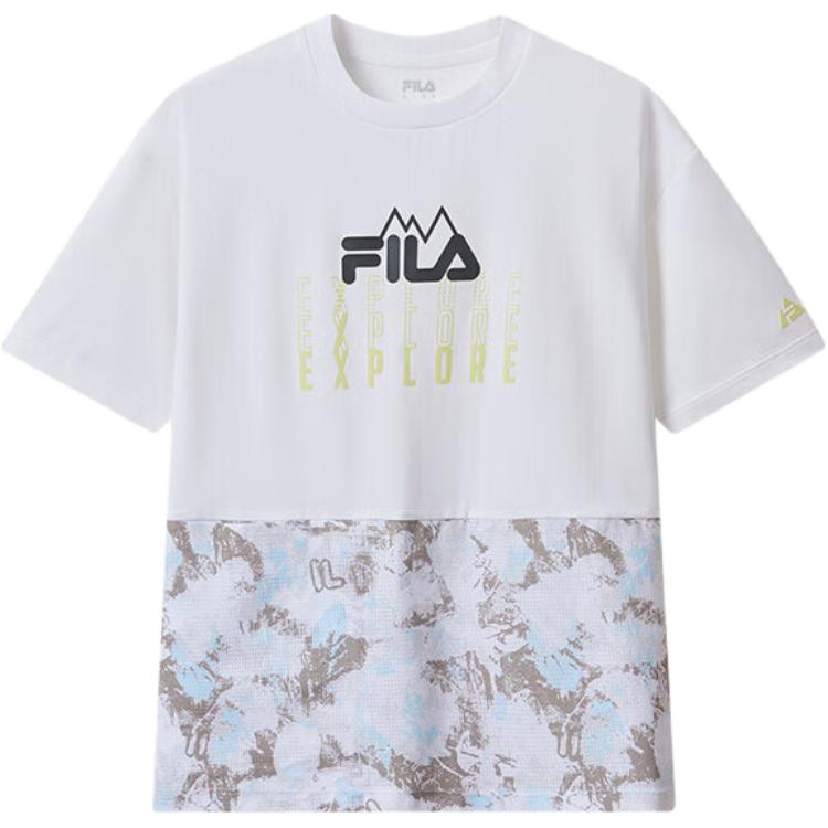 

Футболка для младших школьников FILA KIDS, белый