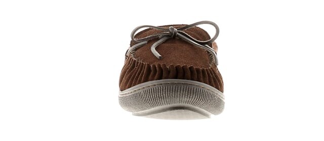 Мужские кожаные тапочки Ace шоколадного цвета Hush Puppies, коричневый — фото 3
