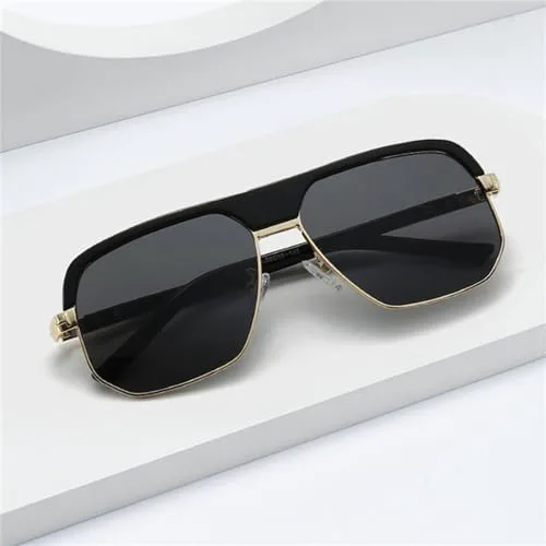 

Мужские солнцезащитные очки в стиле ретро с градиентным затемнением и защитой от УФ-излучения UV400, женские солнцезащитные очки MTZJH, Purple Pattern Gray