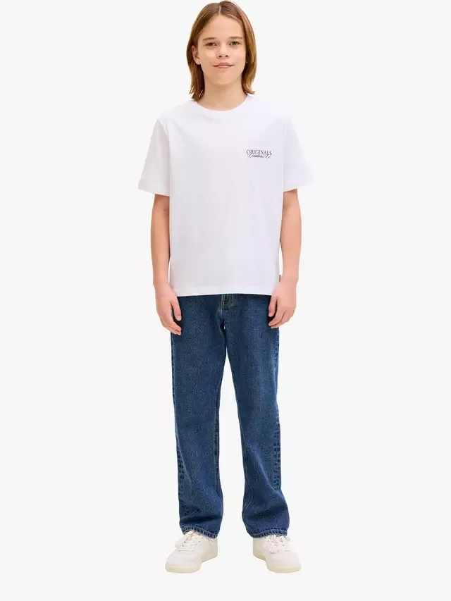 Детские джинсы Chris Relaxed, синие Jack & Jones — фото 2