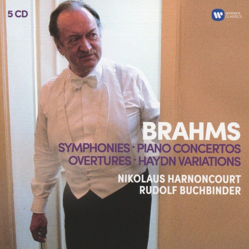 

Диск CD Brahms: Symphonies / Overtures [Box Set] - Nikolaus Harnoncourt