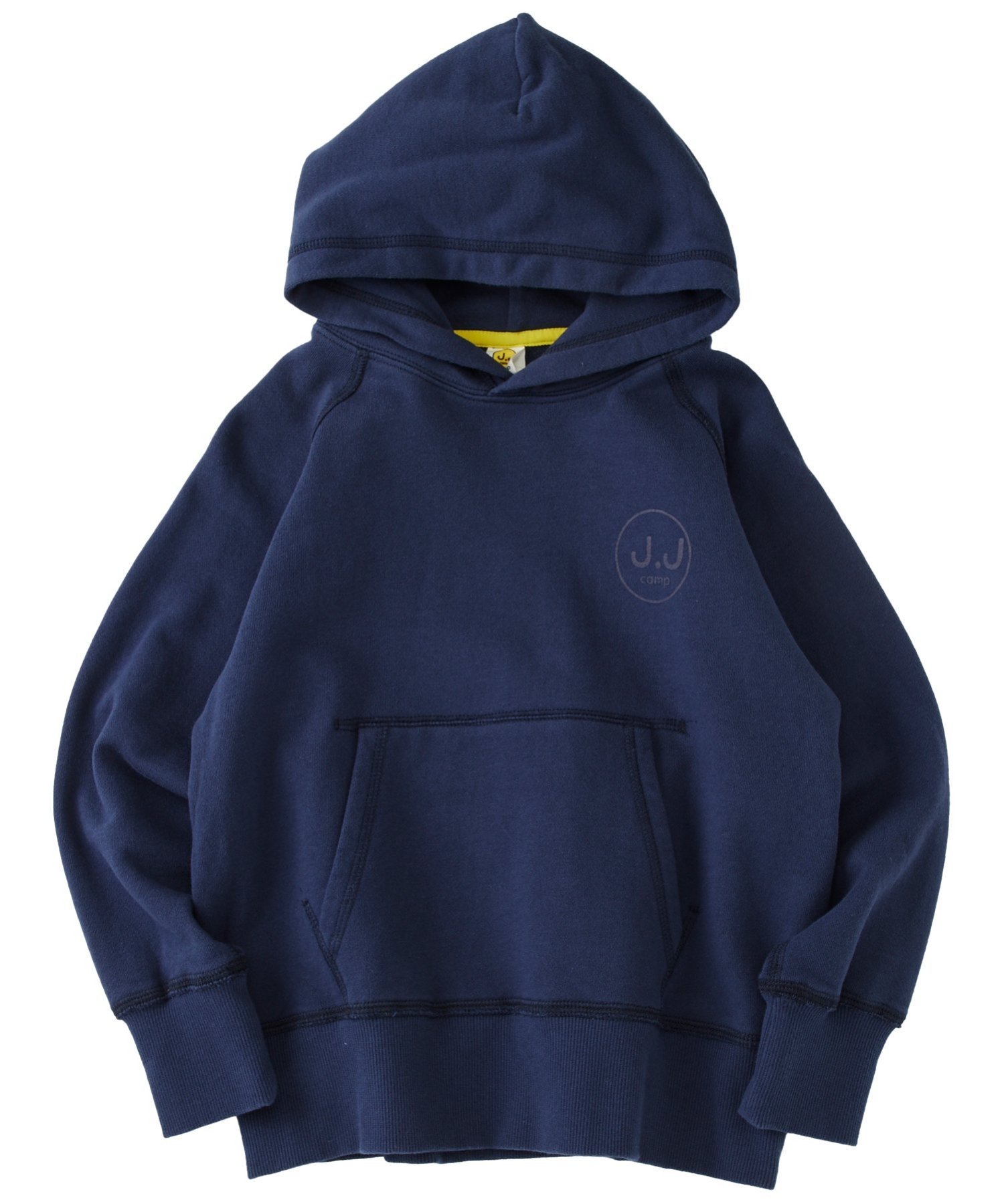 Детская толстовка с капюшоном JJ CAMP/(K) из 100% хлопка с крупным силуэтом. Robe, YOZORA