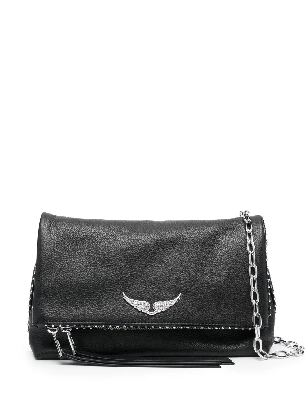

Сумка на плечо с логотипом Zadig&Voltaire, черный
