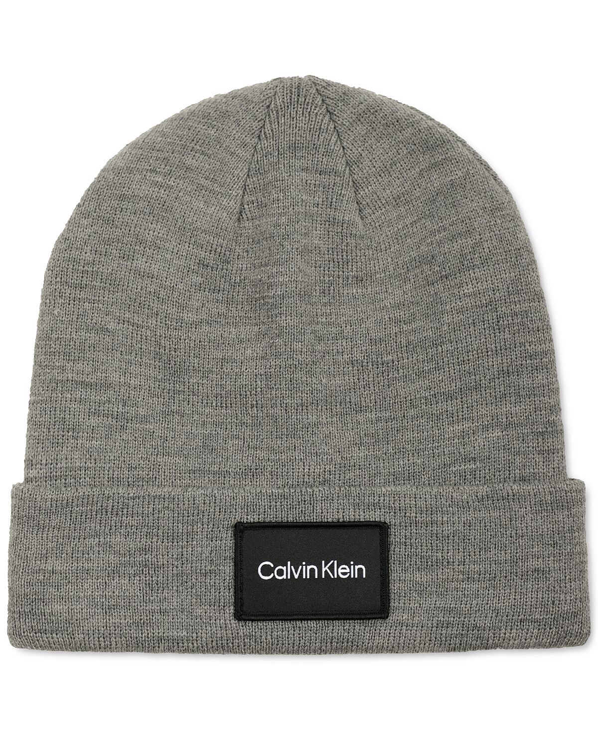 

Мужская тканая шапка с нашивкой-логотипом Calvin Klein