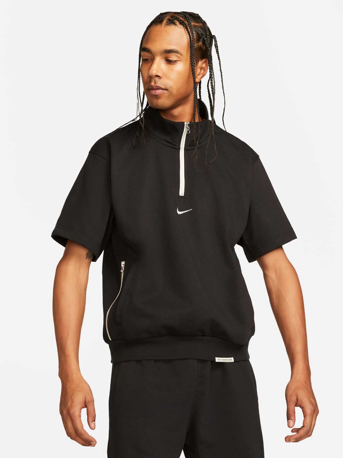 

Футболка Nike M NK DF STD ISS QZ SS TOP SSNL, черный