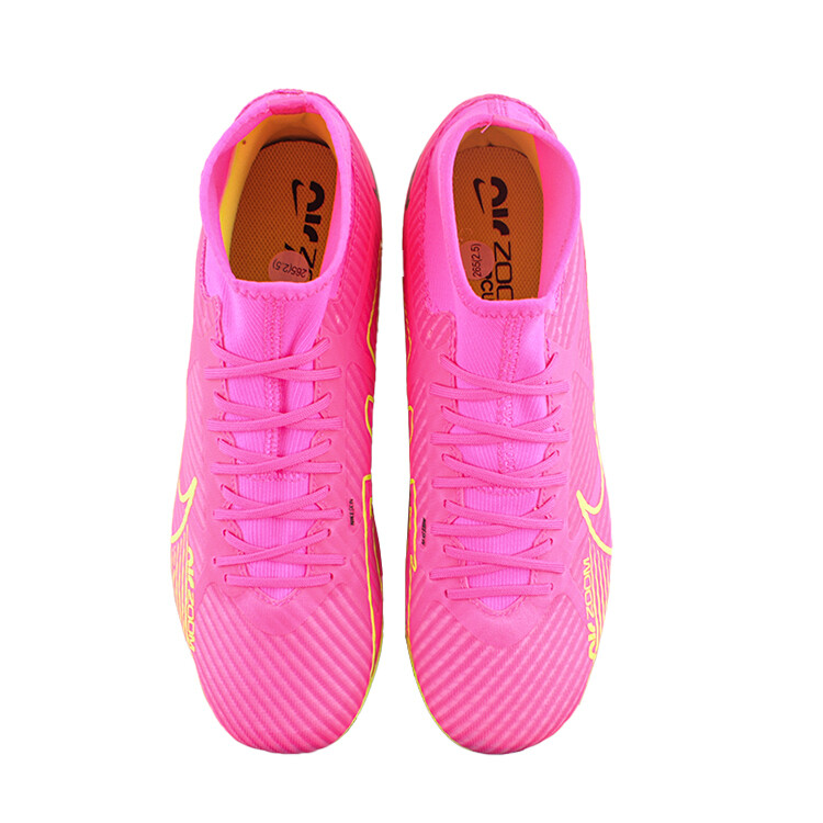 Nike Mercurial Superfly 9 Футбольные бутсы унисекс, Лаймово-зеленый — фото 3