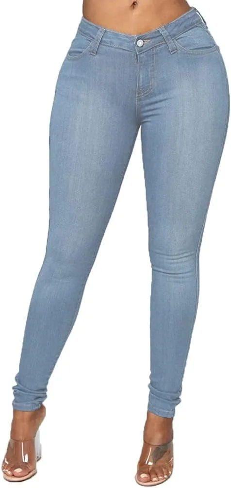 

Familyhouse Women's Jeans, Skinny Stretch Slim Fit