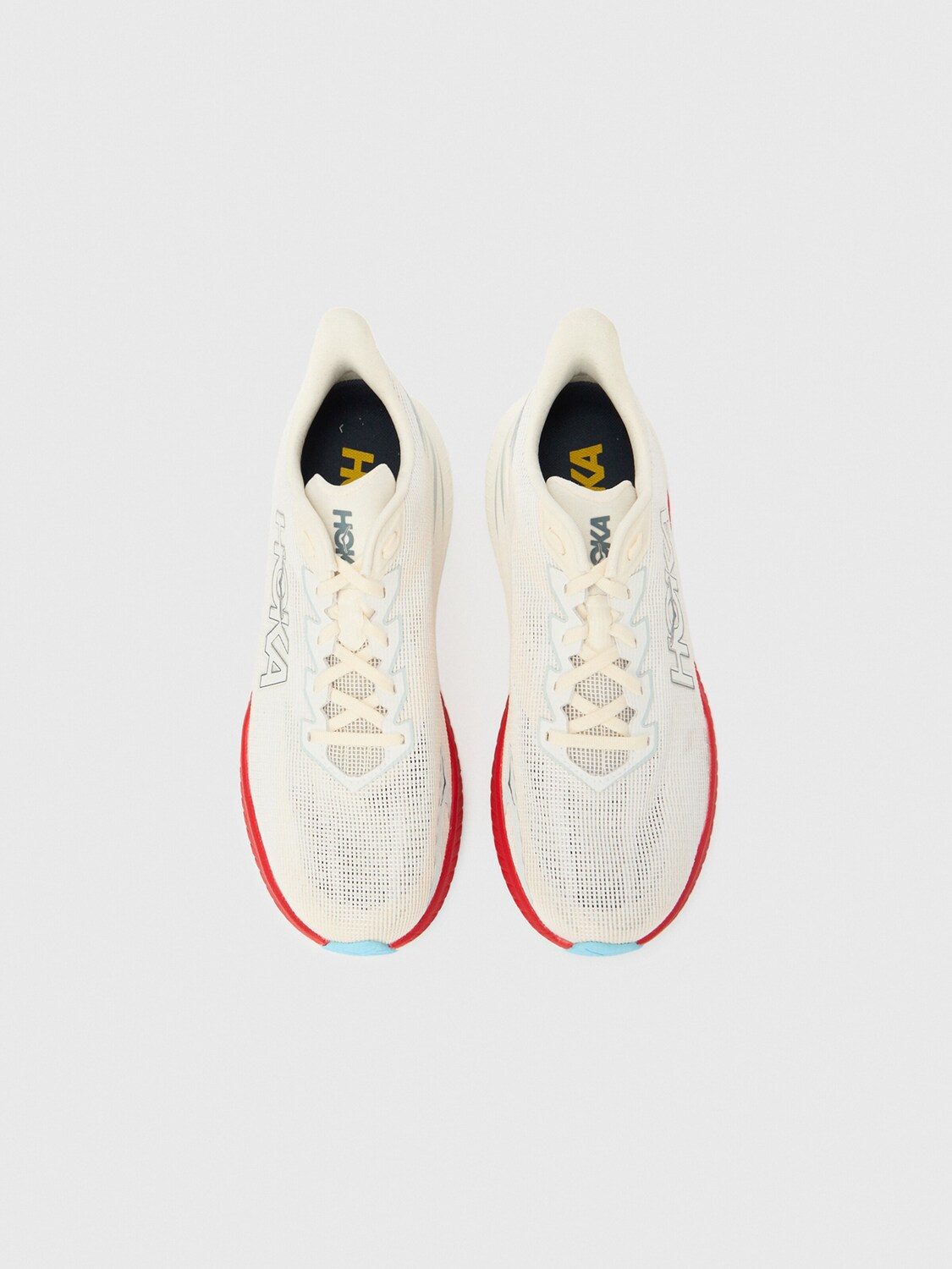 HOKA Беговые кроссовки 'MACH X 3' в цвете Off White — фото 3