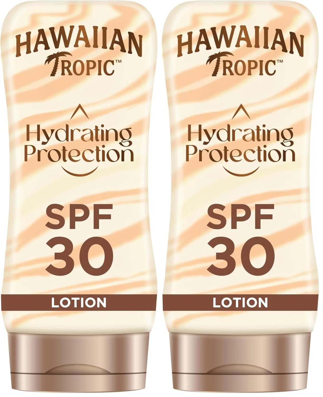 Солнцезащитный лосьон Hawaiian Tropic Hydrating Protection SPF 30, 180 мл (2 шт. в упаковке) Hawaiian Tropic