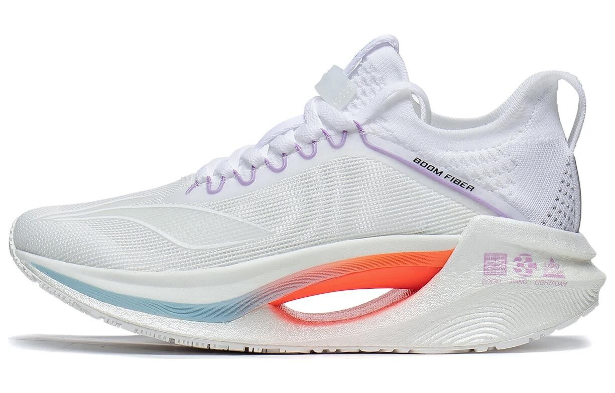 

Кроссовки женские Jueying Essential Running Shoes Low-top Белый/синий/оранжевый/фиолетовый Lining