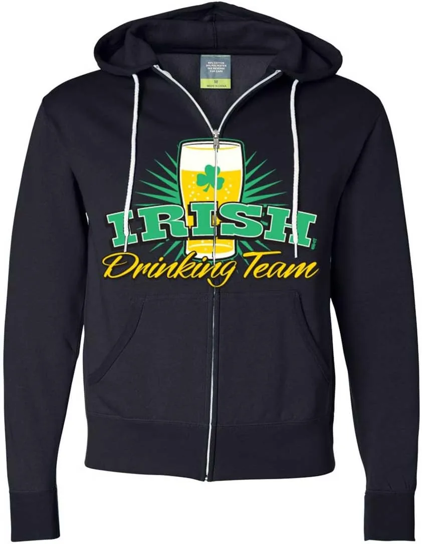 

Толстовка с молнией Irish Drinking Team Lager Dolphin Shirt Co