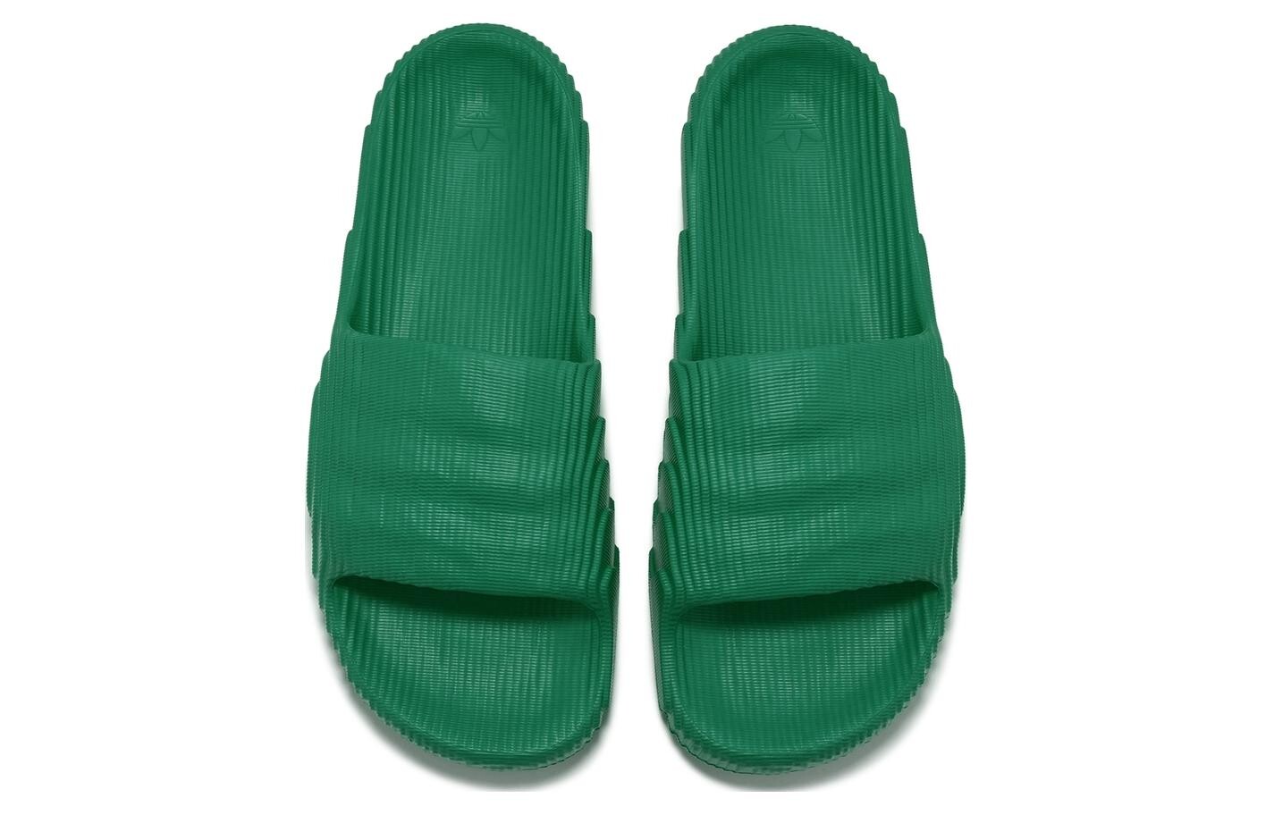 Кроссовки Adidas Adilette 22 ярко-зеленые Adidas Originals — фото 4