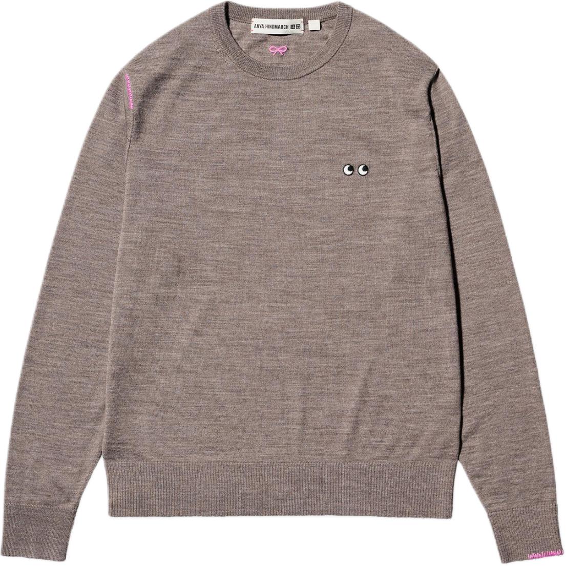 

Свитер Anya Hindmarch X Anya Hindmarch унисекс кофе UNIQLO, Coffee