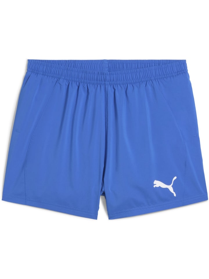 

Спортивные брюки "Cross The Line Split Short 3.0" синего цвета Puma