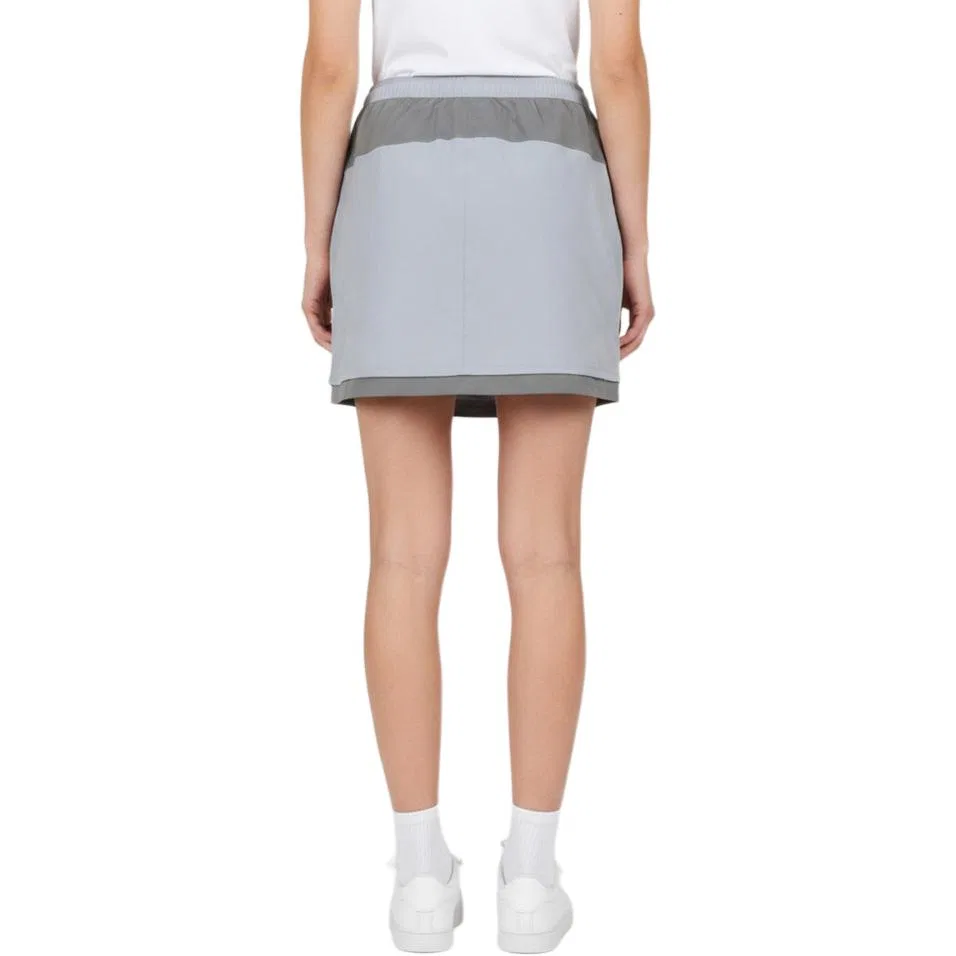Юбка Casual Long Skirts Adidas Light Gray/Gray/White — фото 4