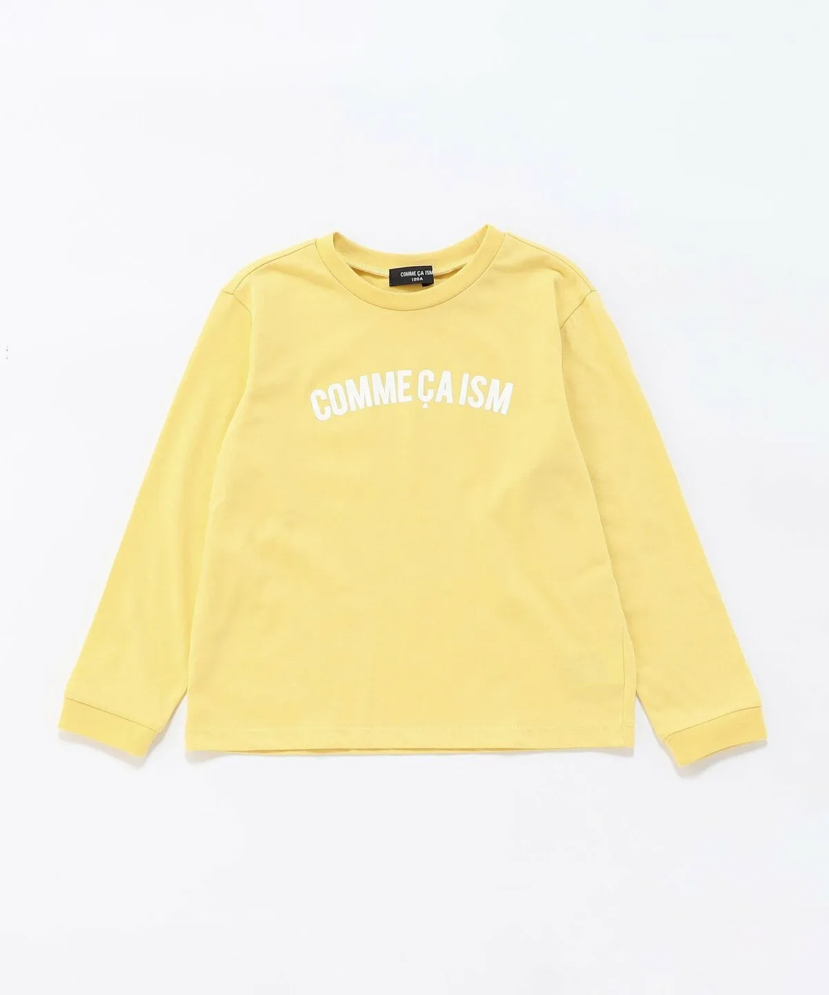 Футболка с длинными рукавами "Цвета Японии" Comme Ca Ism, Steamed chestnut color (yellow)