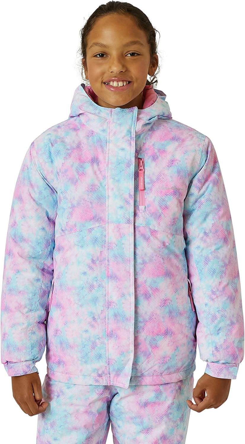 

Детская горнолыжная куртка Eddie Bauer - водонепроницаемая, утепленная куртка 3 в 1 со съемной внешней курткой для мальчиков и девочек (3-16 лет), Prism Pink