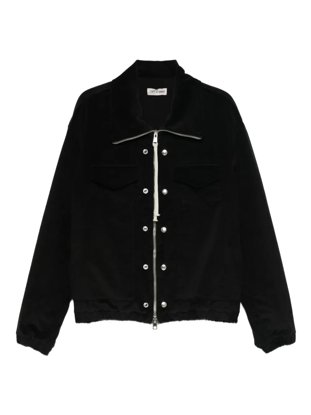 

Куртка с карманами на молнии State Of Order, черный