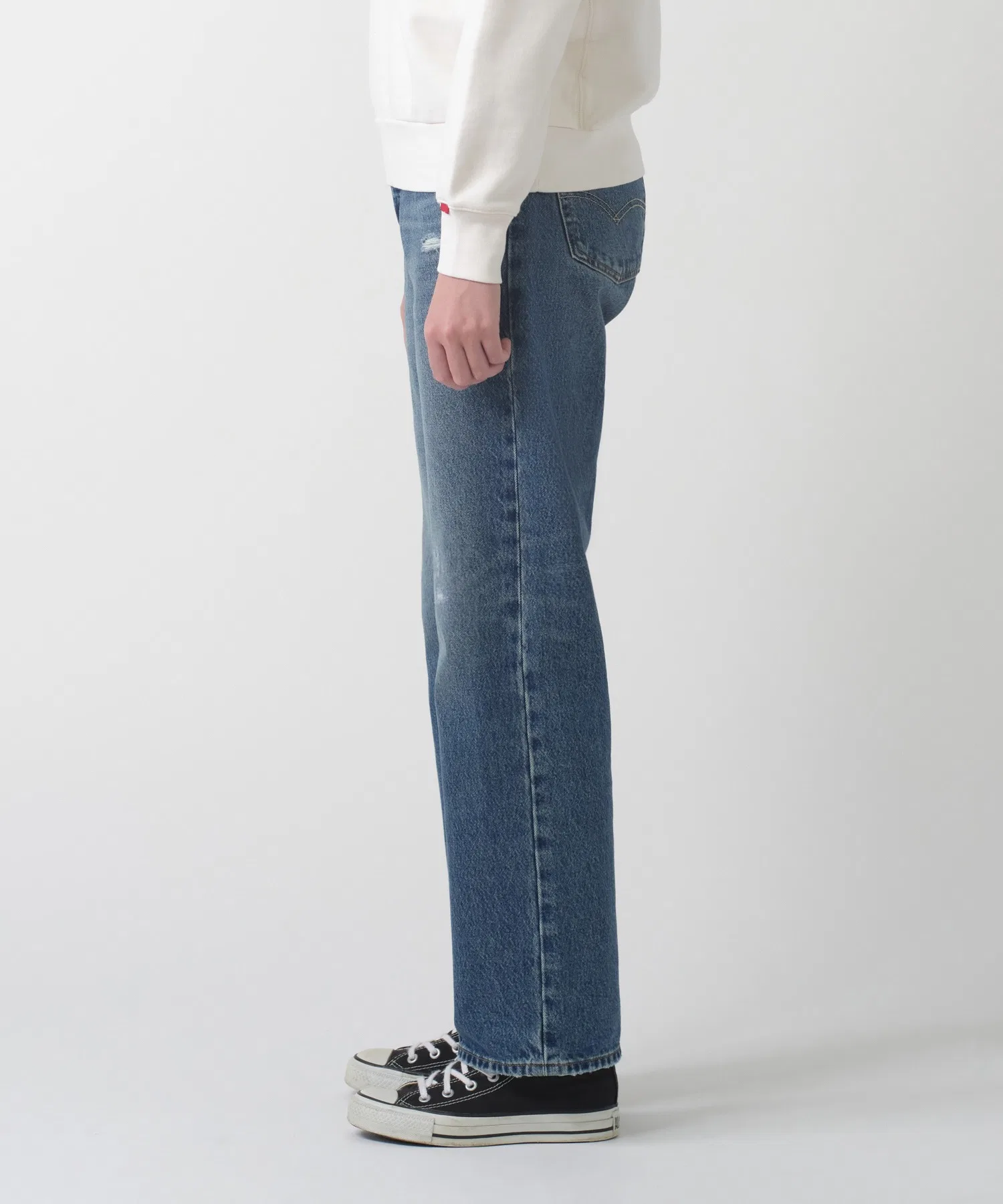 Джинсы Levi's 501 (R) 90-х годов, цвет «средний индиго». — фото 2