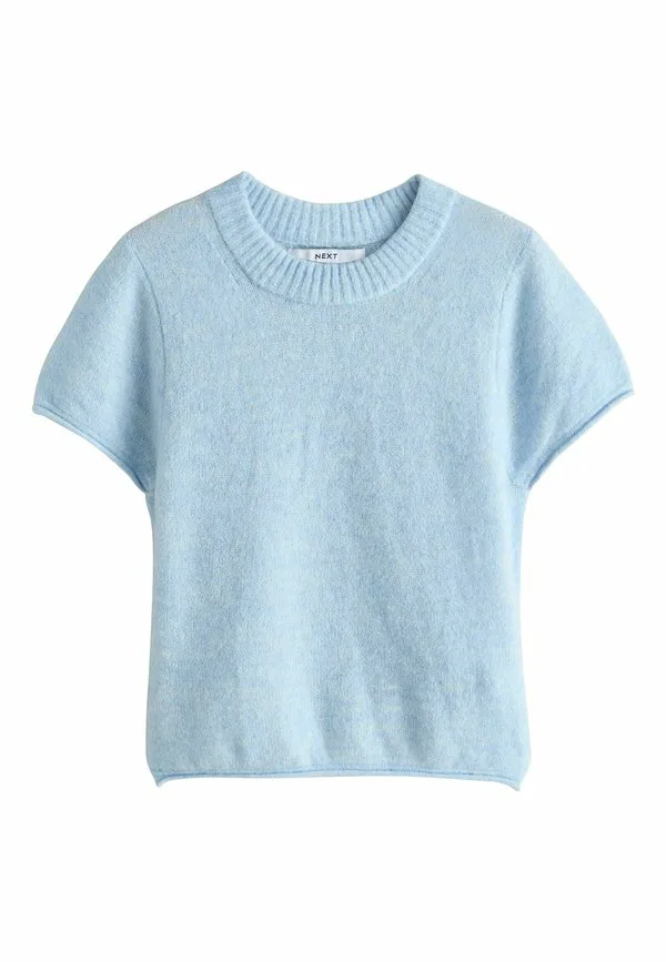Обычная базовая футболка с коротким рукавом Next, Light Blue