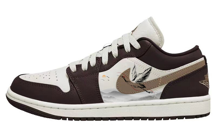 

Jordan Air Jordan 1 винтажные баскетбольные кроссовки женские, Dark Brown