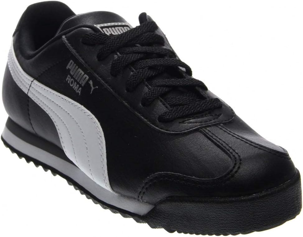 Кроссовки PUMA Roma Kids, белый/черный — фото 2