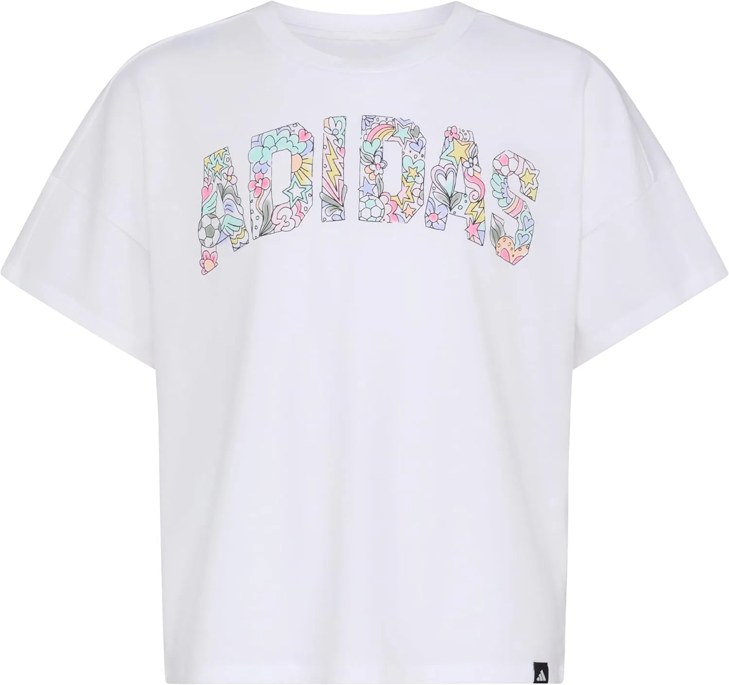 Футболка с коротким рукавом adidas, белый