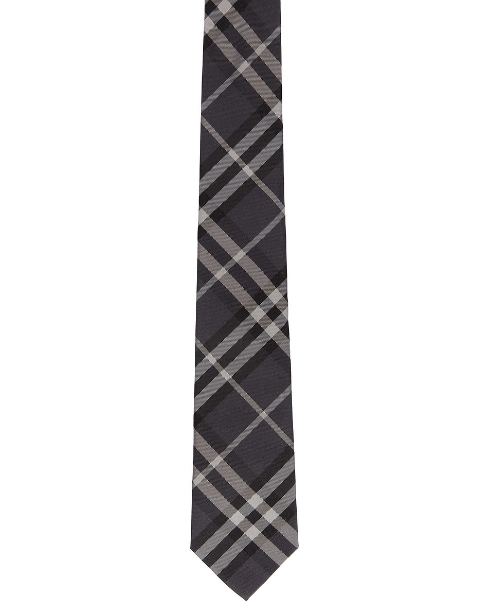 

Галстук в клетку Vintage Scale Burberry, цвет Charcoal