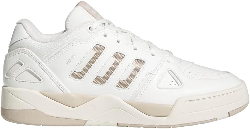 Мужские кроссовки Adidas Midcity Low, белый/слоновая кость/бежевый — фото 2