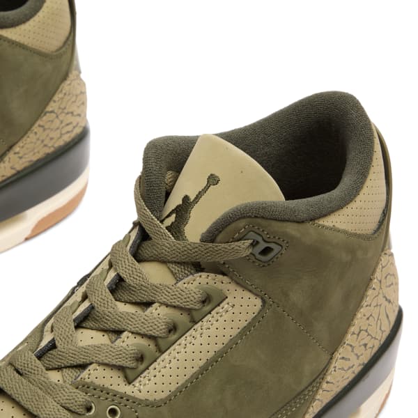 3 retro og rt кроссовки Air Jordan, оливковый, sequoia & оливковый — фото 3