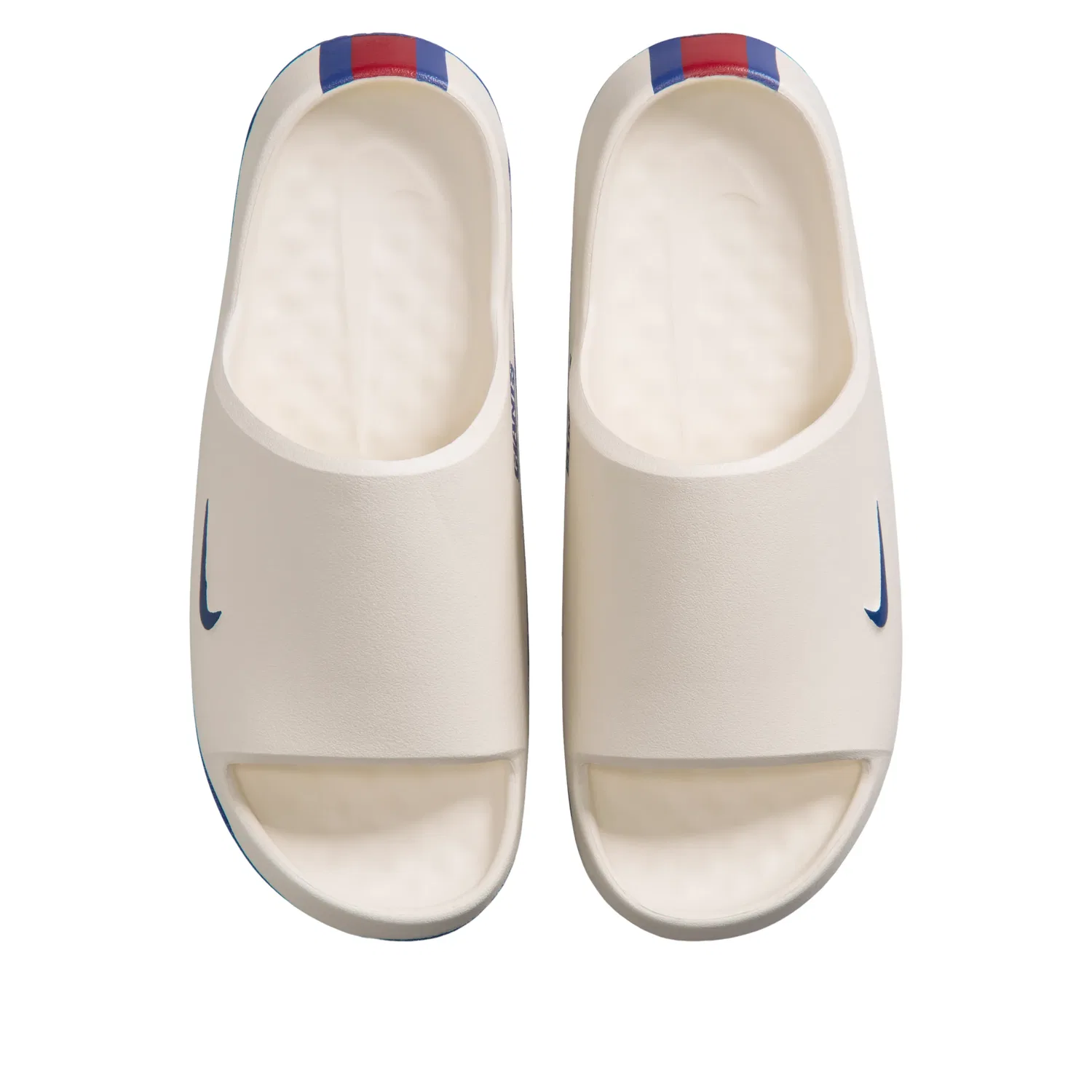 Шлепанцы Nike Calm NFL 'New York Giants' IM7310-100, белый — фото 3