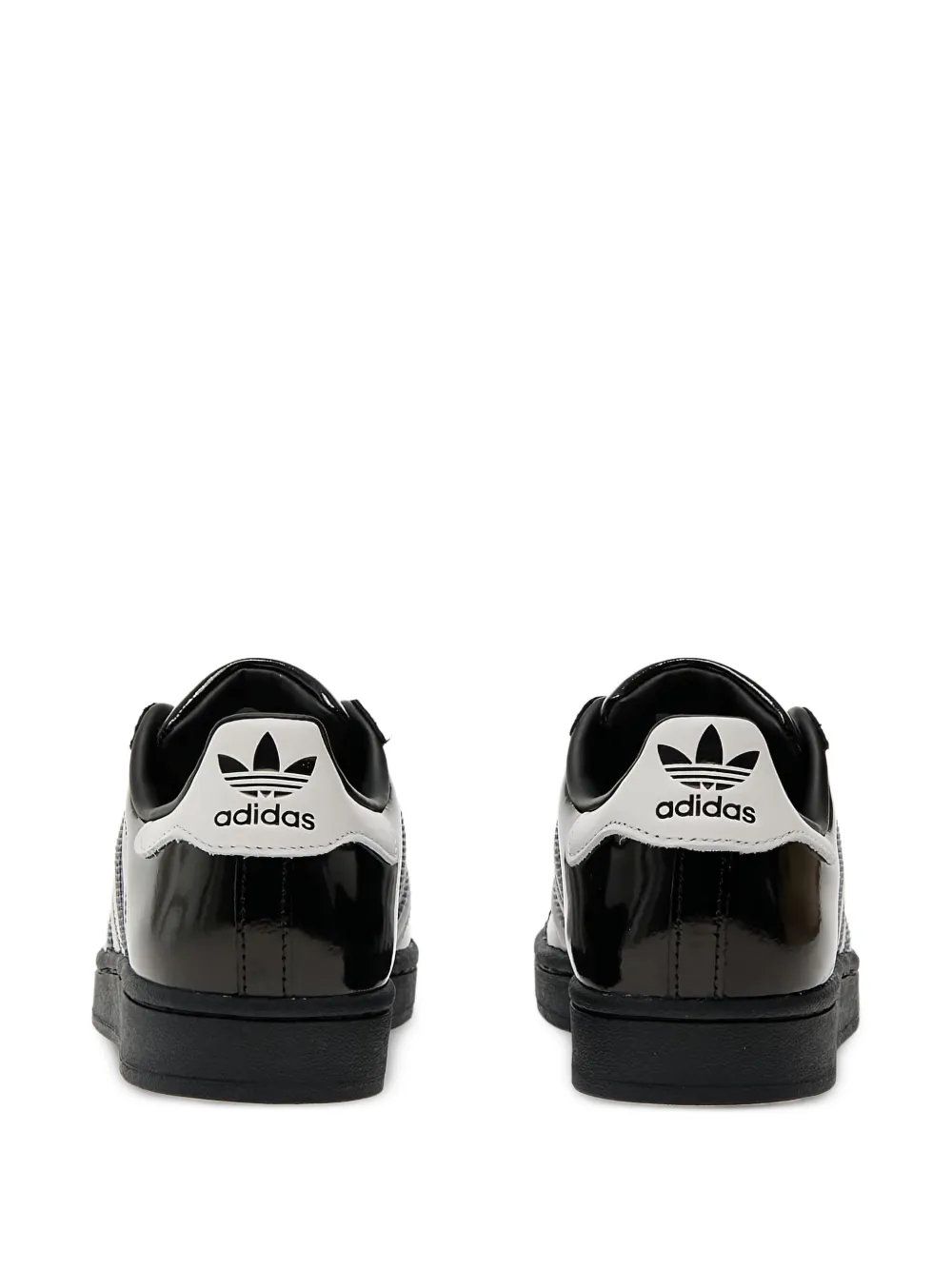 Кроссовки Superstar с тремя полосками и логотипом Adidas, черный — фото 3