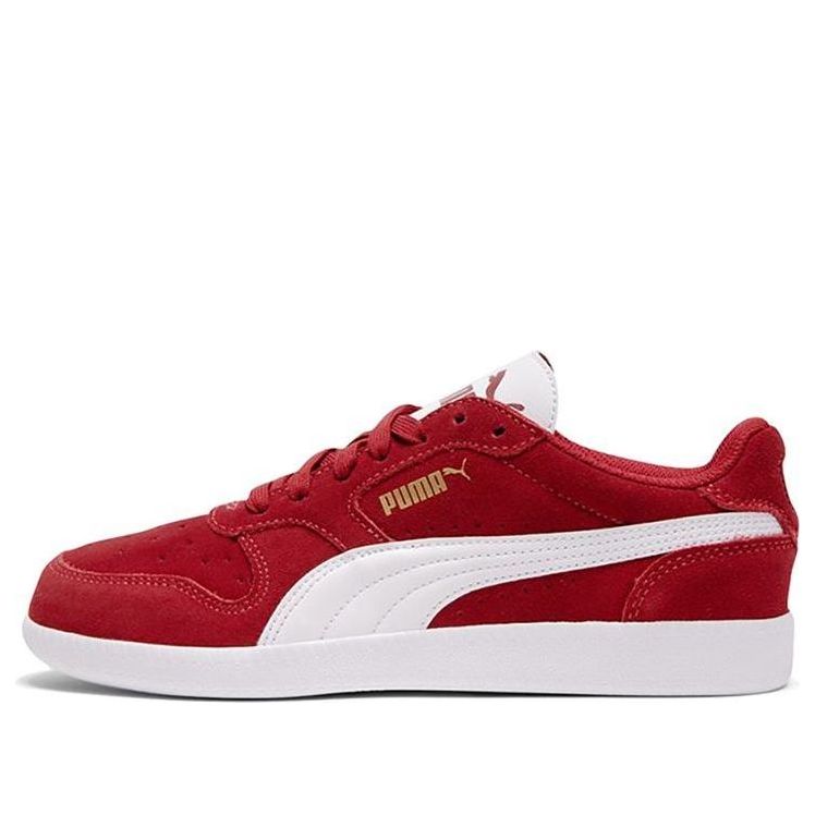 

Кеды PUMA Icra Trainer Sd White/Red Low Casual Board Shoes, красный