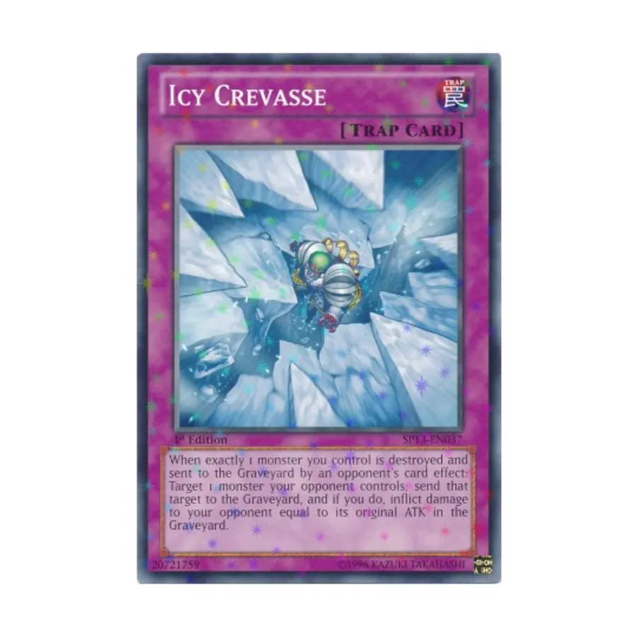 

CCG Ледяная трещина (Редкий звездный лист), Yu-Gi-Oh - Star Pack 2013 - Singles