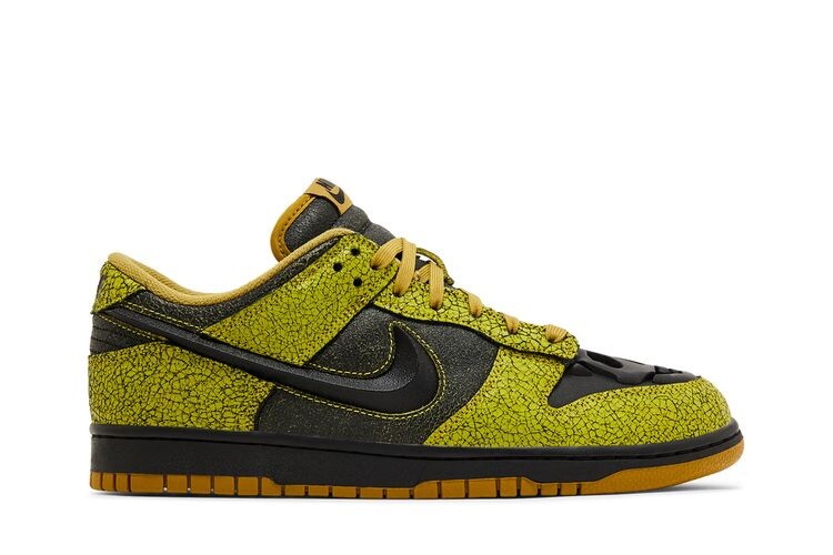 

Кроссовки Nike Dunk Low Halloween Skull, зеленый