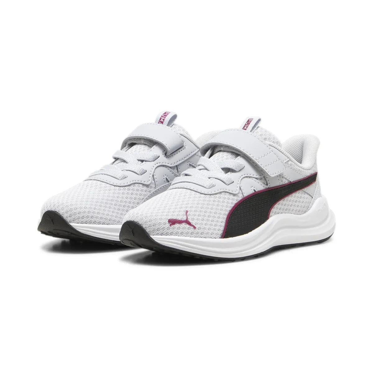 

Кроссовки PUMA "REFLECT LITE AC+PS", цвет Silver Mist- Puma Black-Magenta Gleam