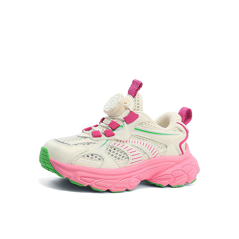 Кроссовки для детей "Дети" St&Sat, цвет Pink diamond color / Sub-green — фото 3