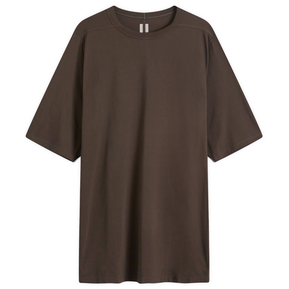 

Футболка Rick Owens Jumbo Lightweight Short Sleeve Tee, цвет Dark Dust