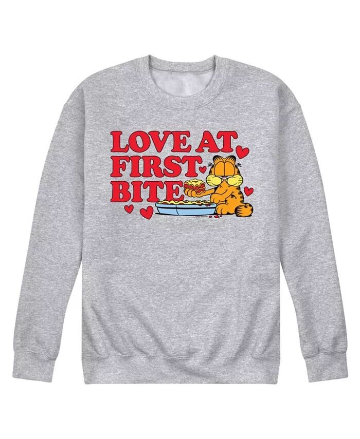 

Мужская флисовая толстовка Garfield Love At First Bite AIRWAVES, серый