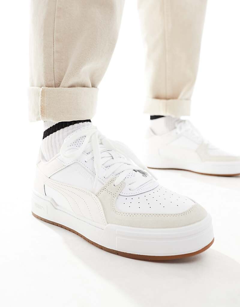PUMA - CA Pro Classic - Белые кроссовки на резиновой подошве