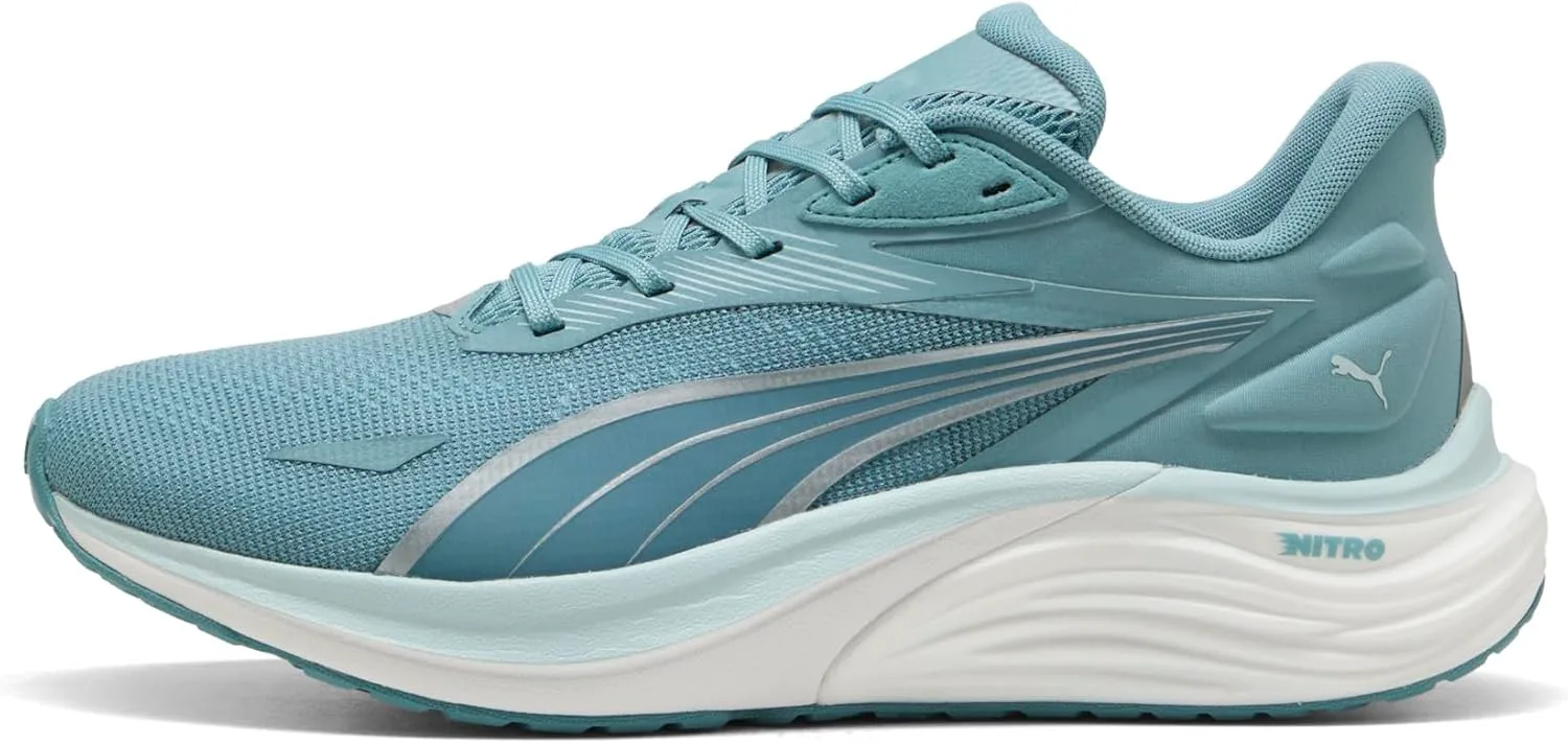 Мужские беговые кроссовки Puma Electrify Nitro 4, синий/серебристый